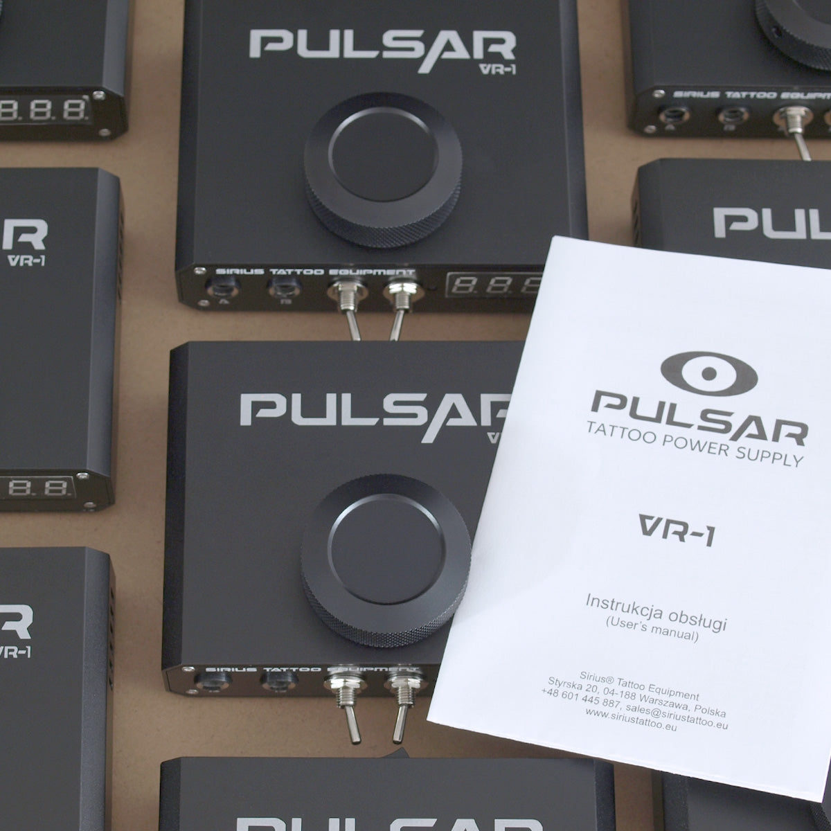 Pulsar VR-1 zasilacz do tatuażu