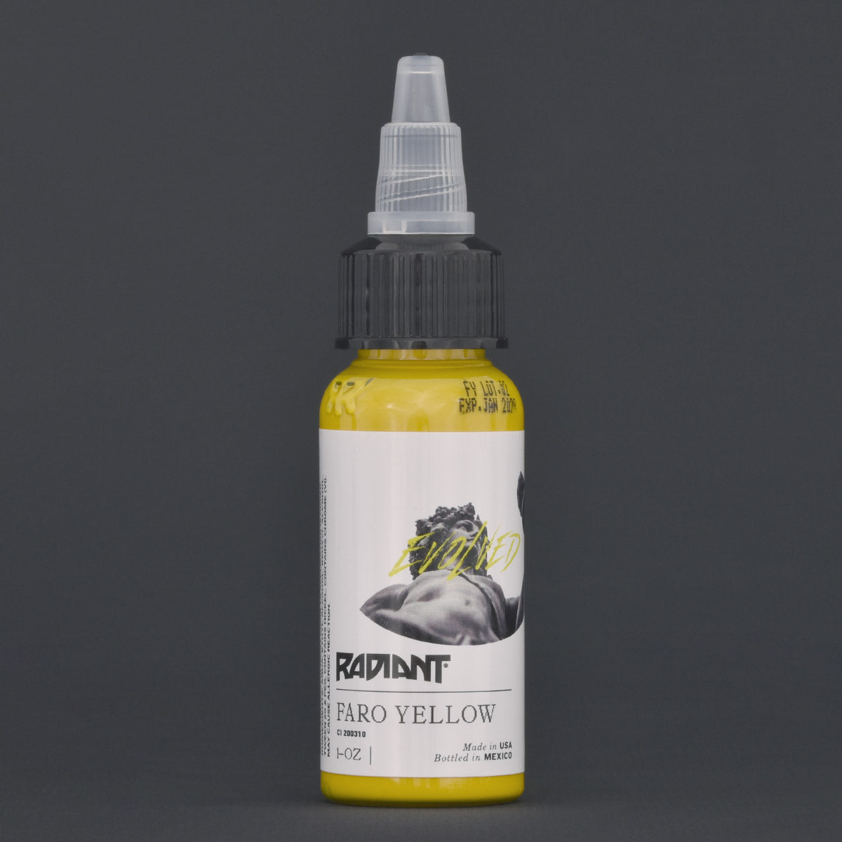 Radiant Evolved Faro Yellow tusz do tatuażu
