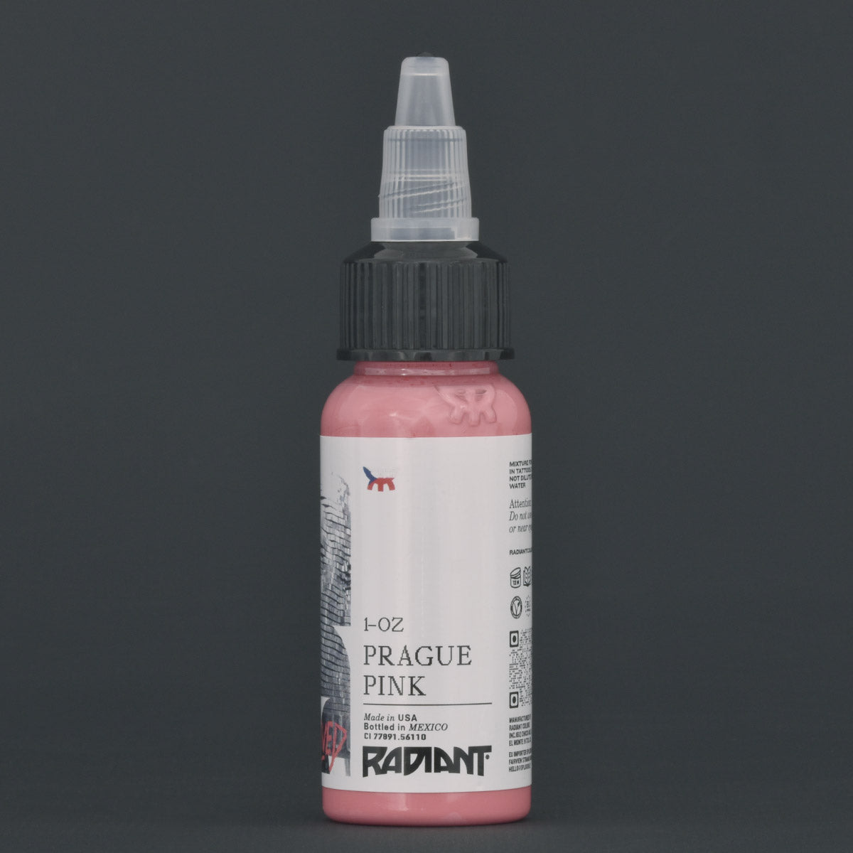 Radiant Evolved Prague Pink tusz do tatuażu