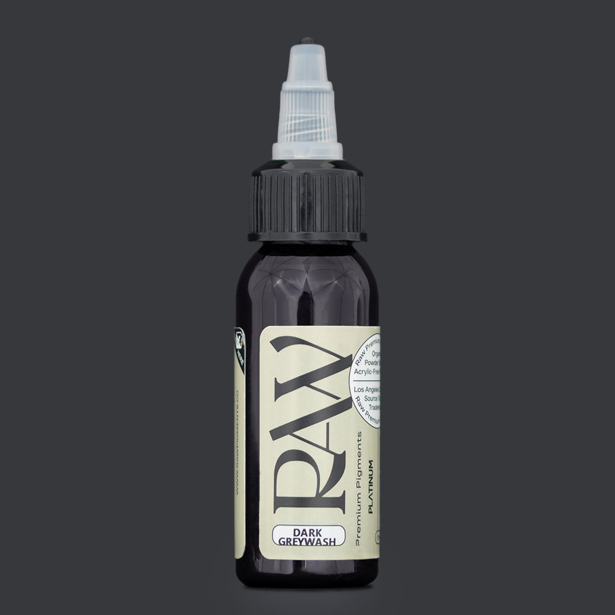 Raw Platinum Dark Graywash tusz do tatuażu