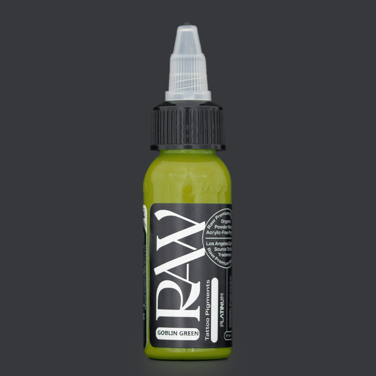 Raw Platinum Goblin Green tusz do tatuażu