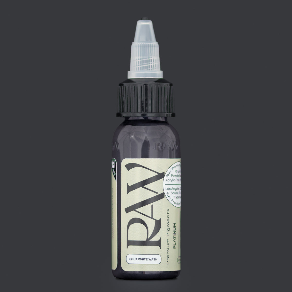 Raw Platinum Light Whitewash tusz do tatuażu
