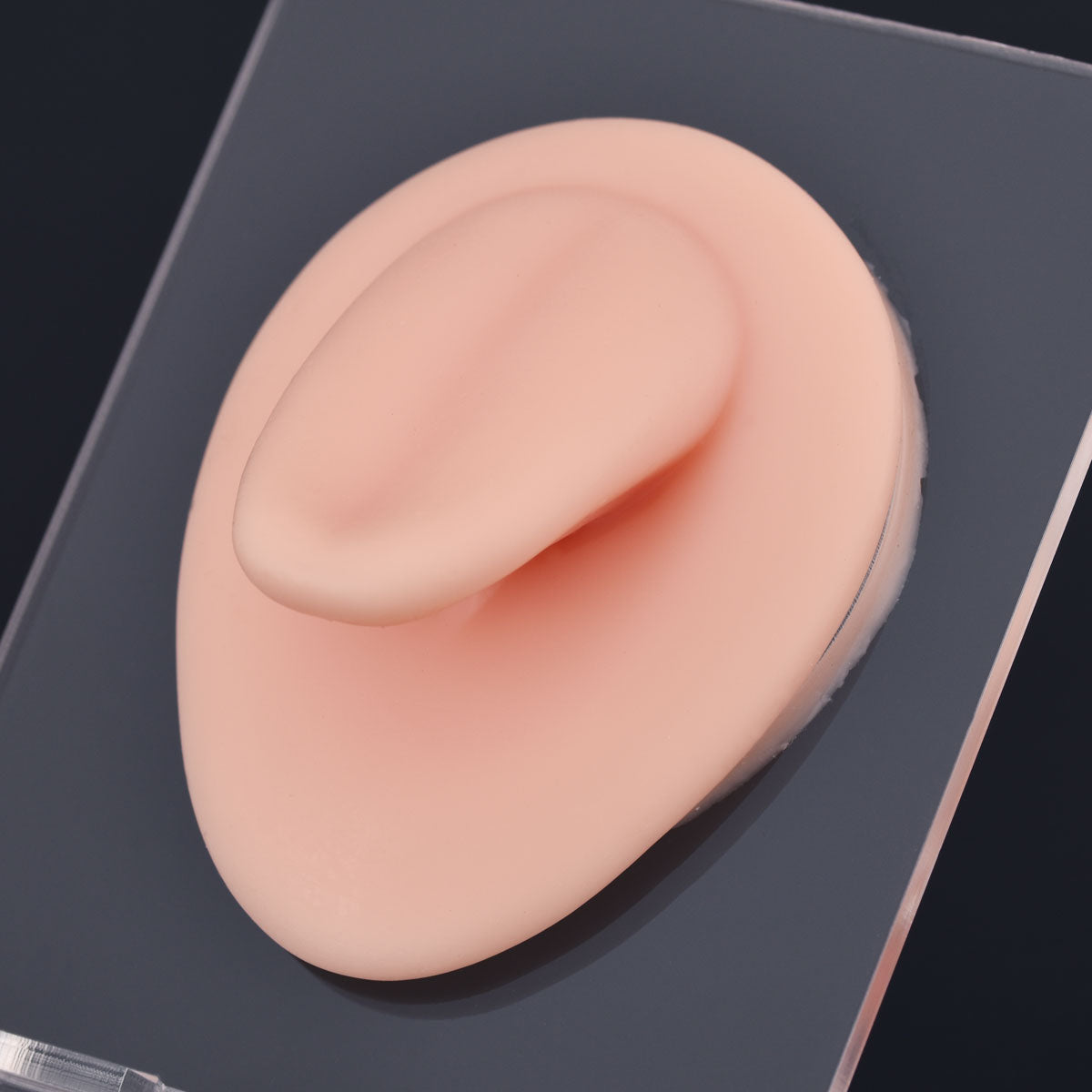 Silikonowy model języka do ćwiczeń piercingu