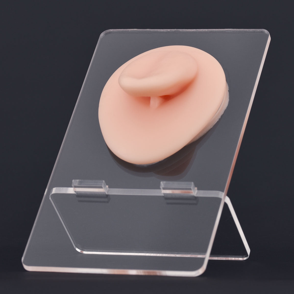 Silikonowy model języka do ćwiczeń piercingu
