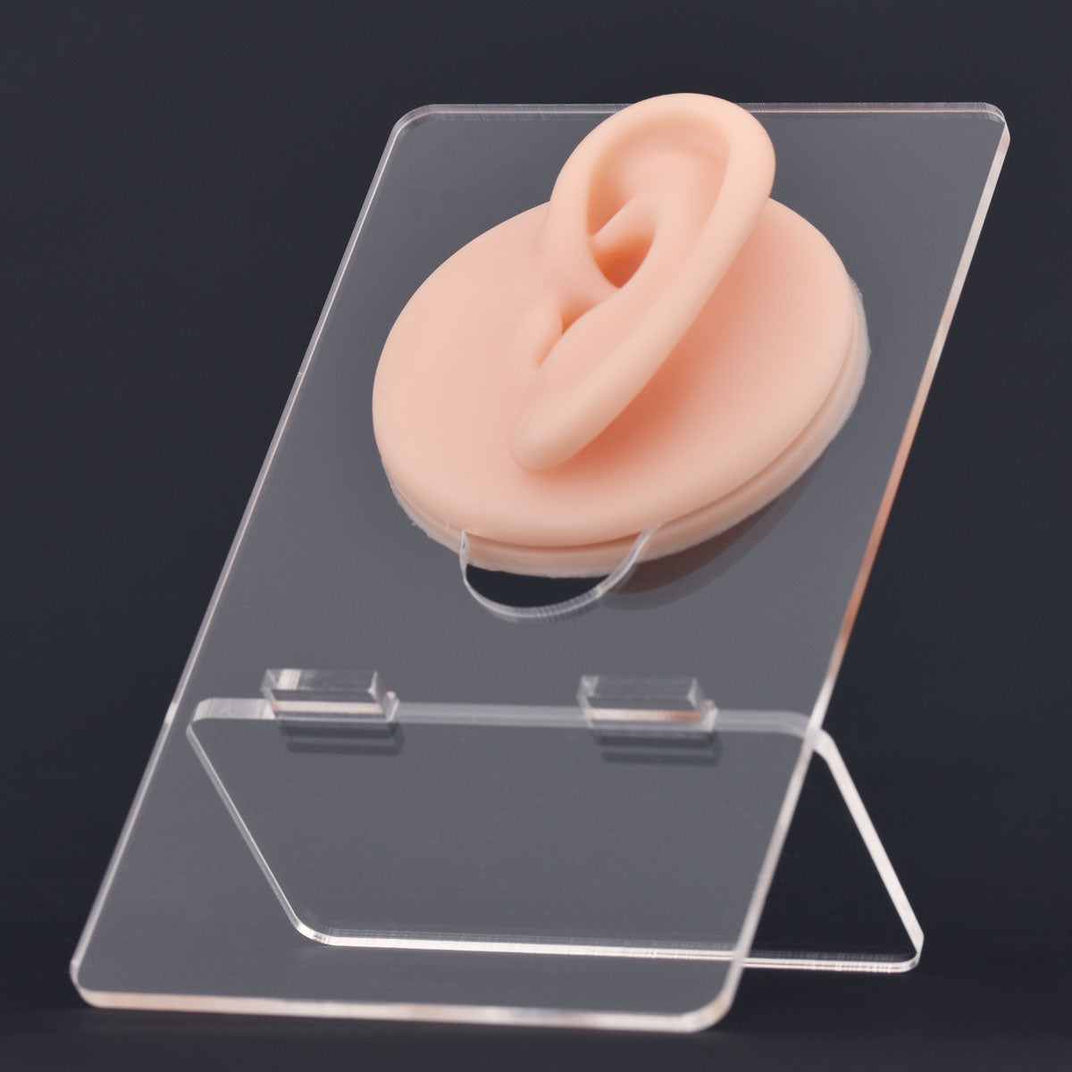 Silikonowy model ucha do ćwiczeń piercingu