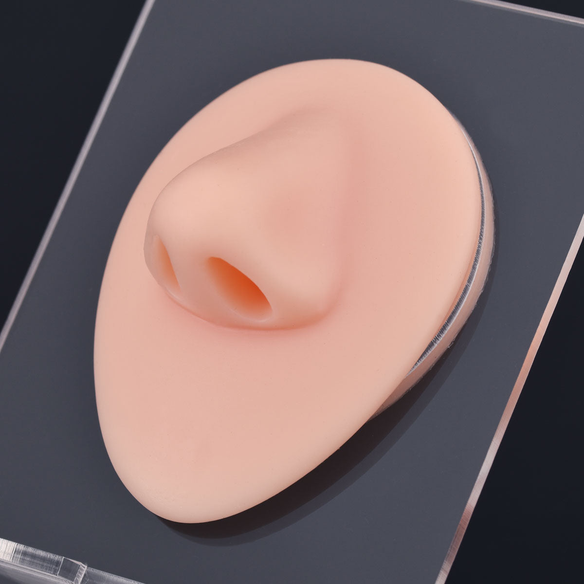 Silikonowy model nosa do ćwiczeń piercingu