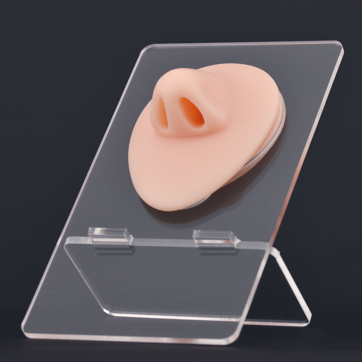 Silikonowy model nosa do ćwiczeń piercingu
