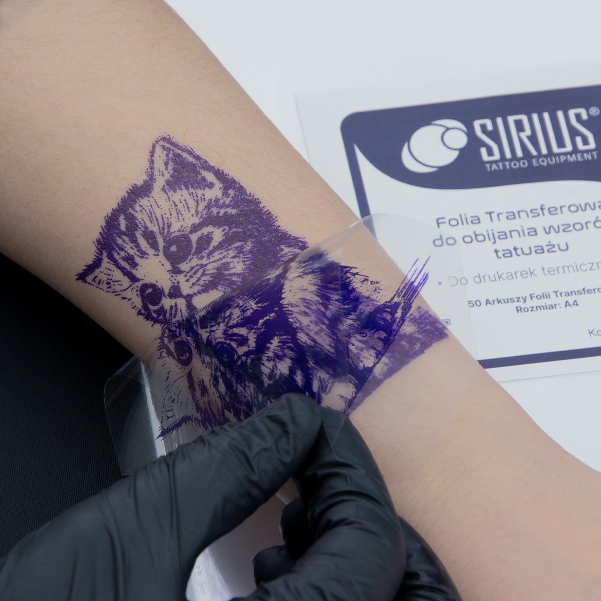 Sirius folia transferowa do odbijania wzorów