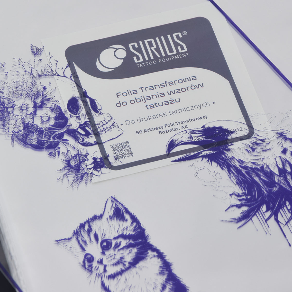 Sirius folia transferowa do odbijania wzorów