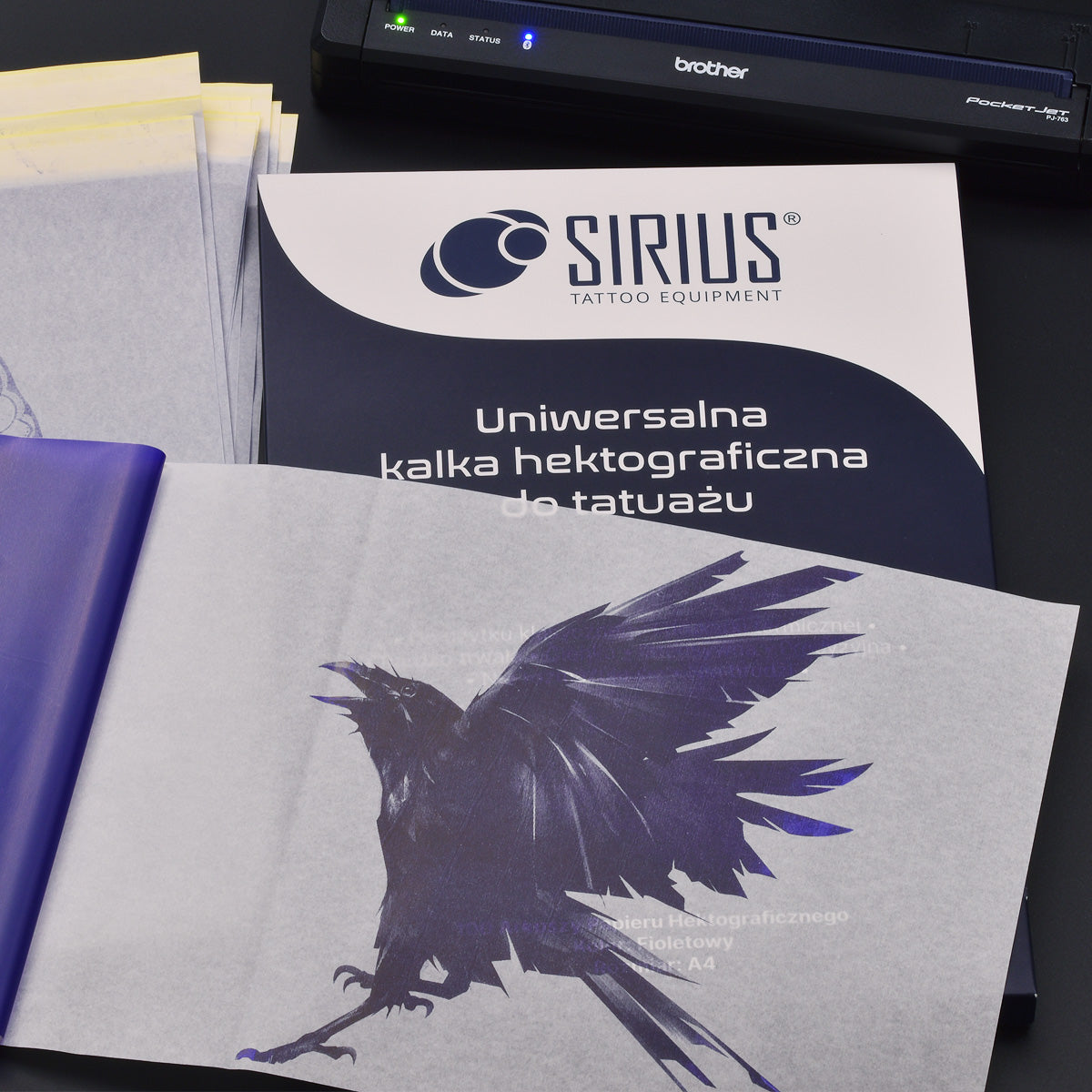 Sirius uniwersalna kalka hektograficzna do drukarek termicznych