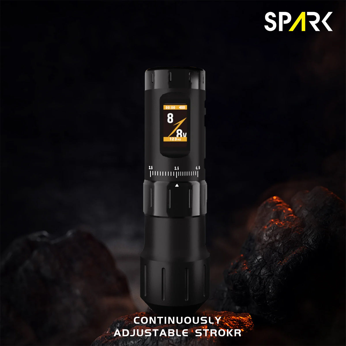 Spark 1 bezprzewodowa maszynka do tatuażu pen regulowany skok 2.5-4.5 mm