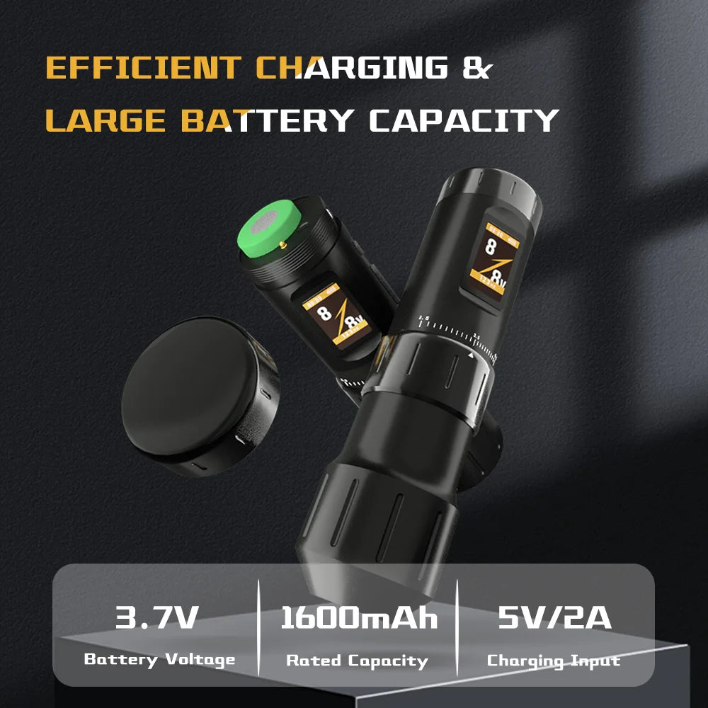 Spark 1 bezprzewodowa maszynka do tatuażu pen regulowany skok 2.5-4.5 mm