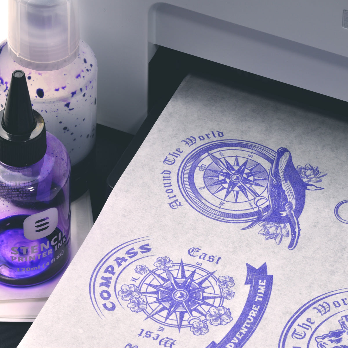 Stencil Tattoo Paper papier transferowy do drukarki