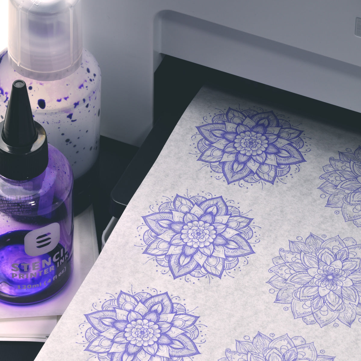 Stencil Tattoo Paper papier transferowy do drukarki