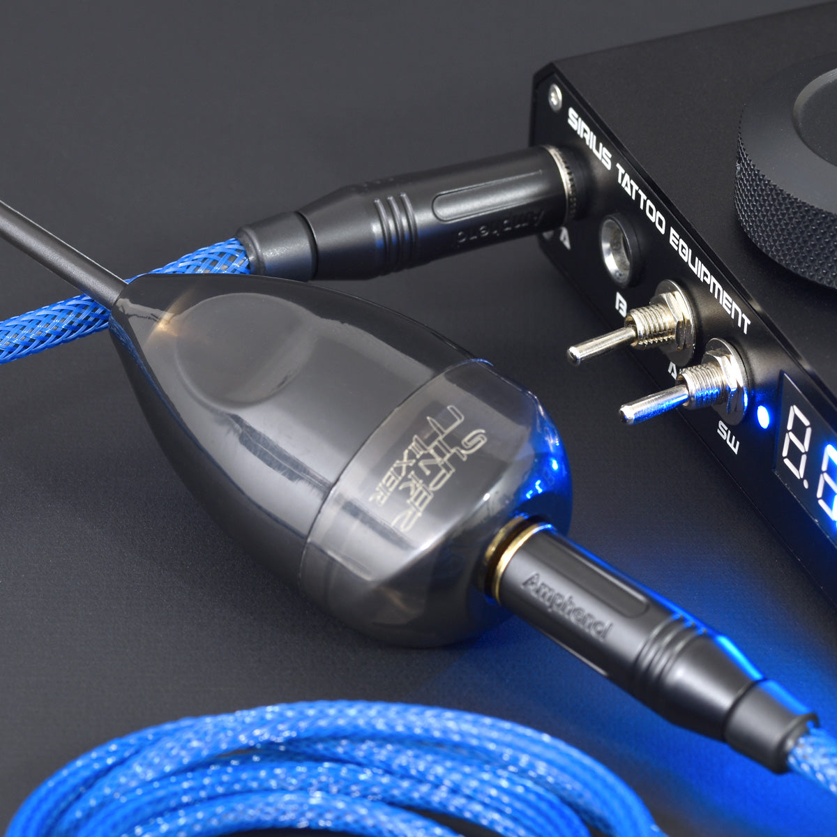 Super Ink Mixer RCA mikser do tuszu z końcówkami