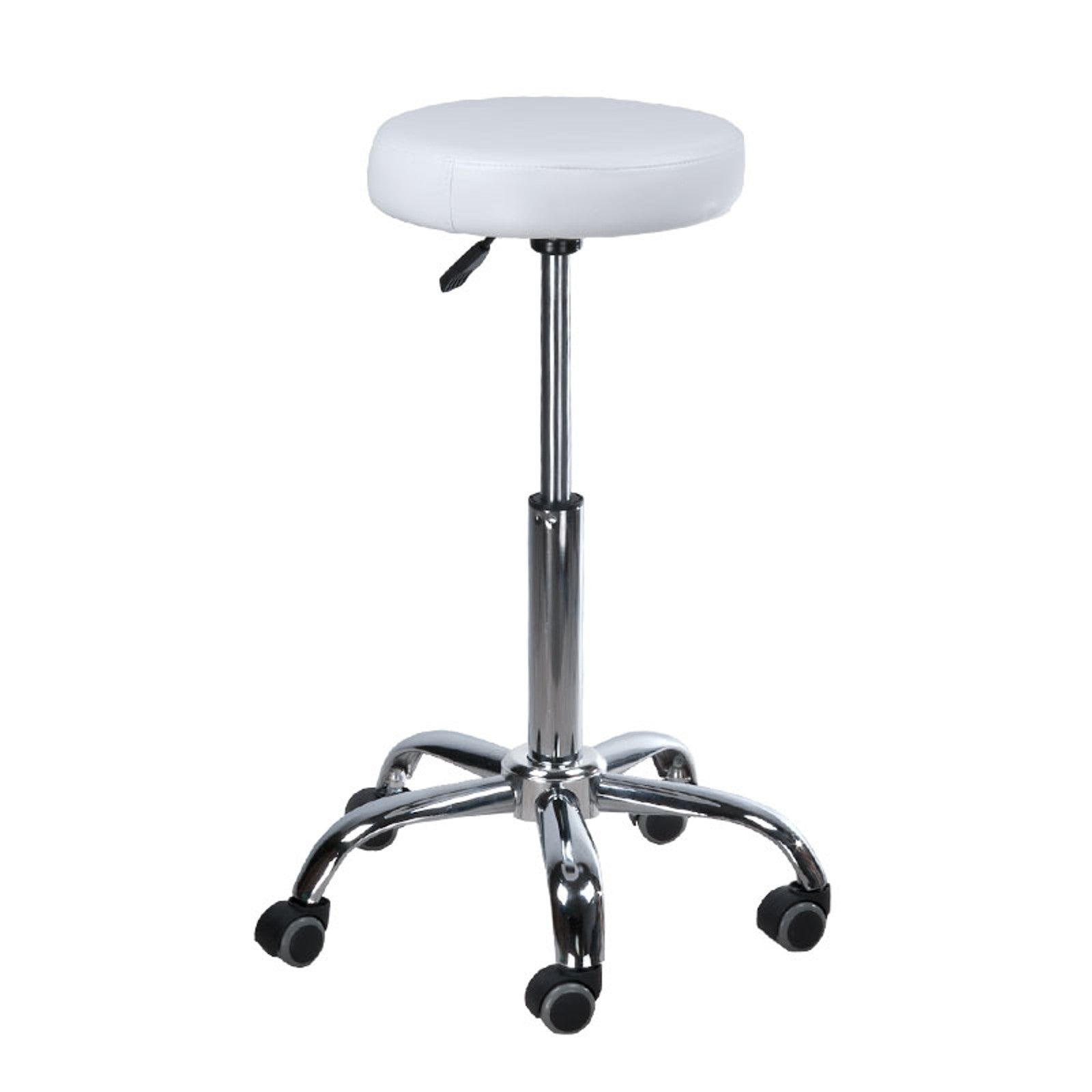 Taboret do tatuażu z okrągłym siedziskiem