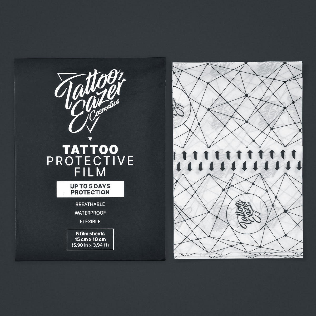 Tattoo Eazer Protective Film opatrunek second skin arkusze 5 szt.