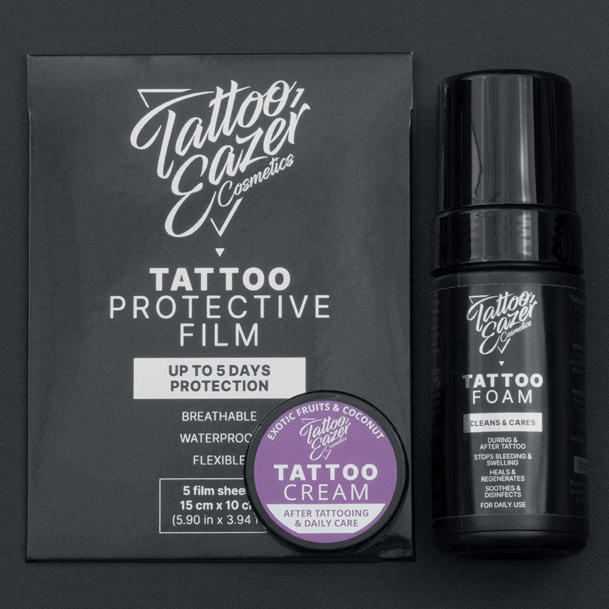 Tattoo Eazer zestaw do gojenia i pielęgnacji tatuażu