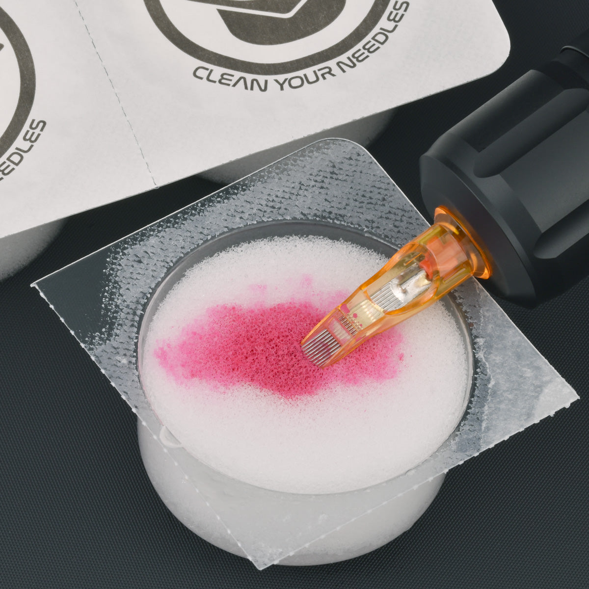 Sirius Tattoo Foam Cups gąbki do czyszczenia igieł