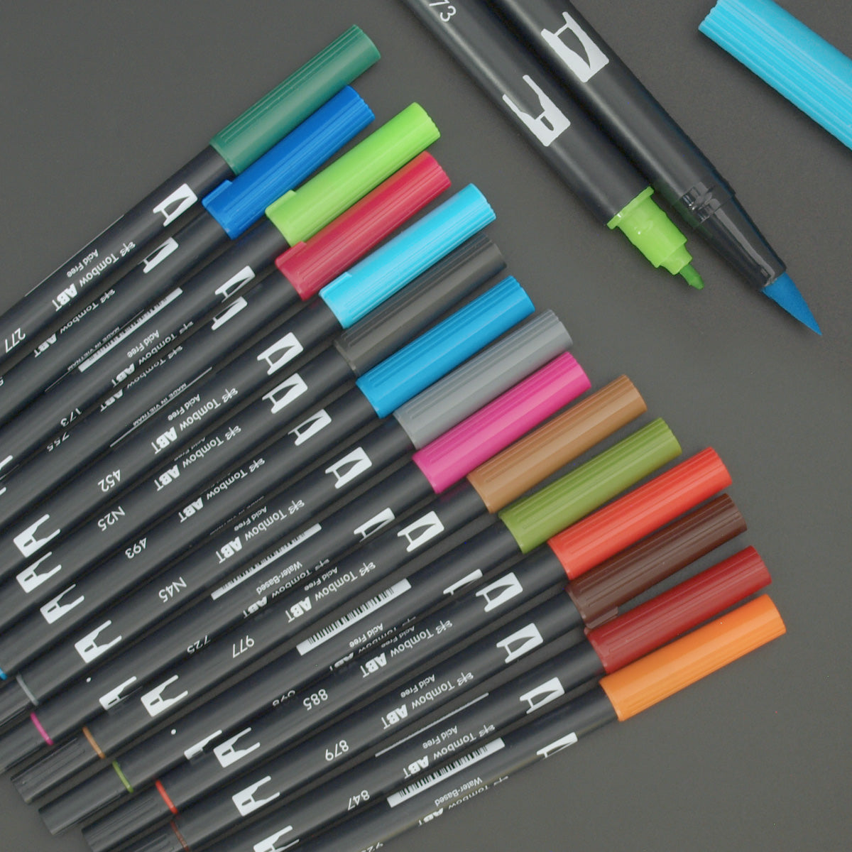 Tombow Abt Dual Brush Pen dwustronny marker do skóry