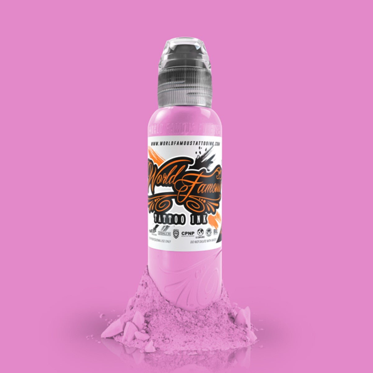 World Famous Bali Pink tusz artystyczny