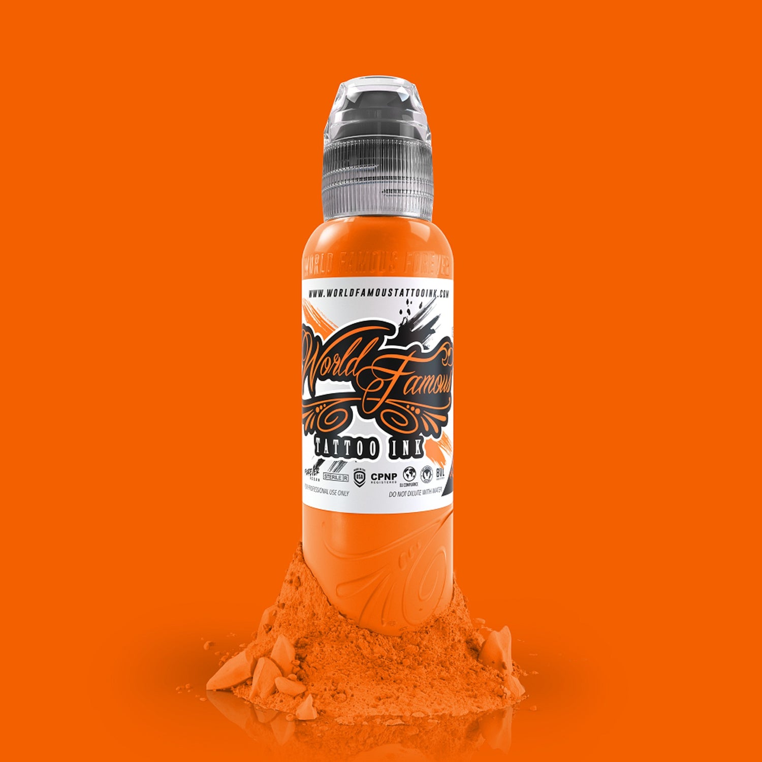 World Famous Everest Orange tusz artystyczny
