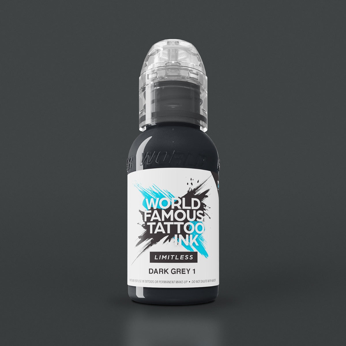 World Famous Limitless Dark Grey 1 tusz do tatuażu