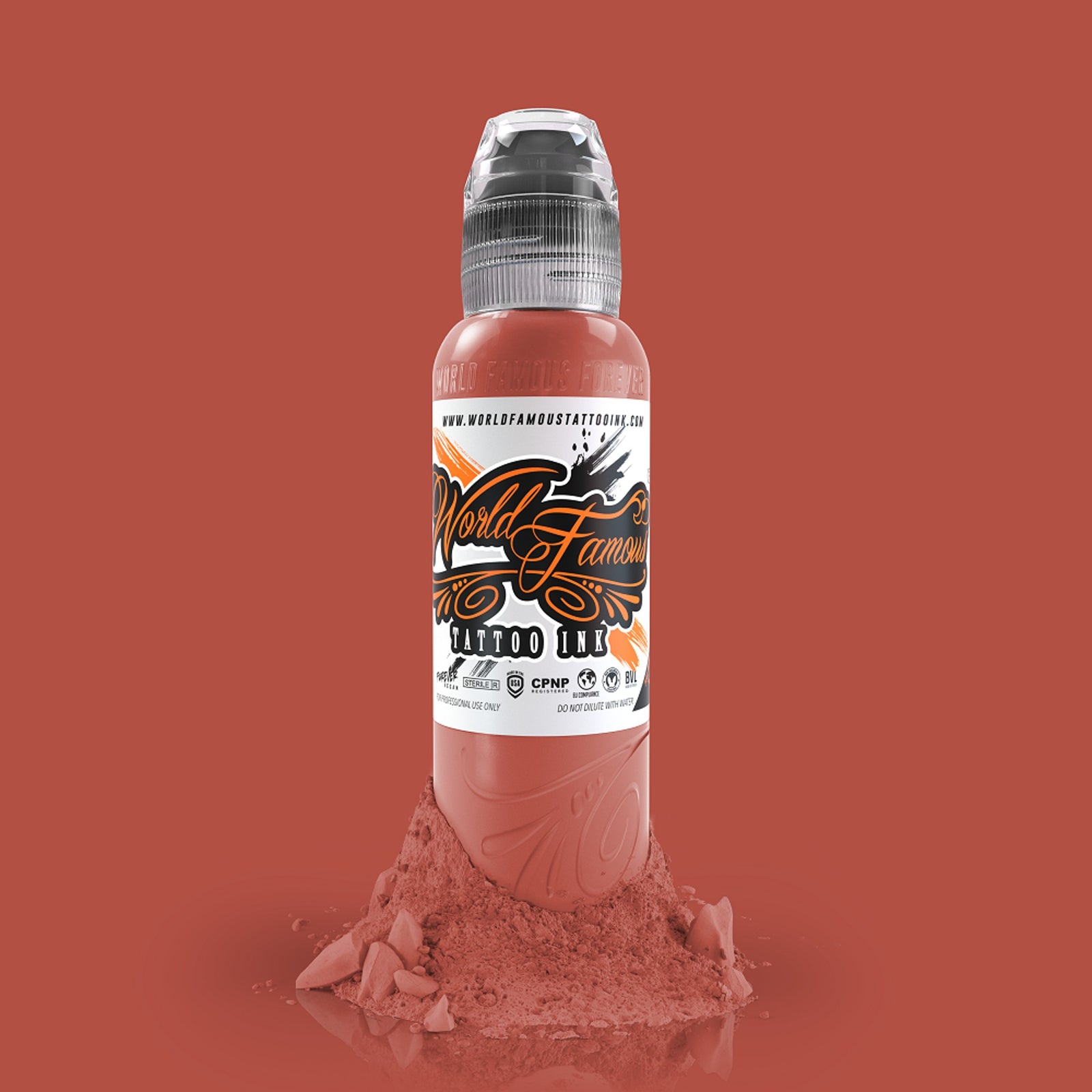 World Famous Mars Sand Red tusz artystyczny