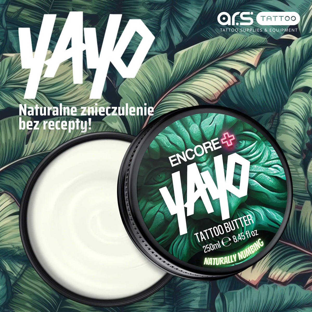 Yayo Encore+ masło odrętwiające do tatuażu
