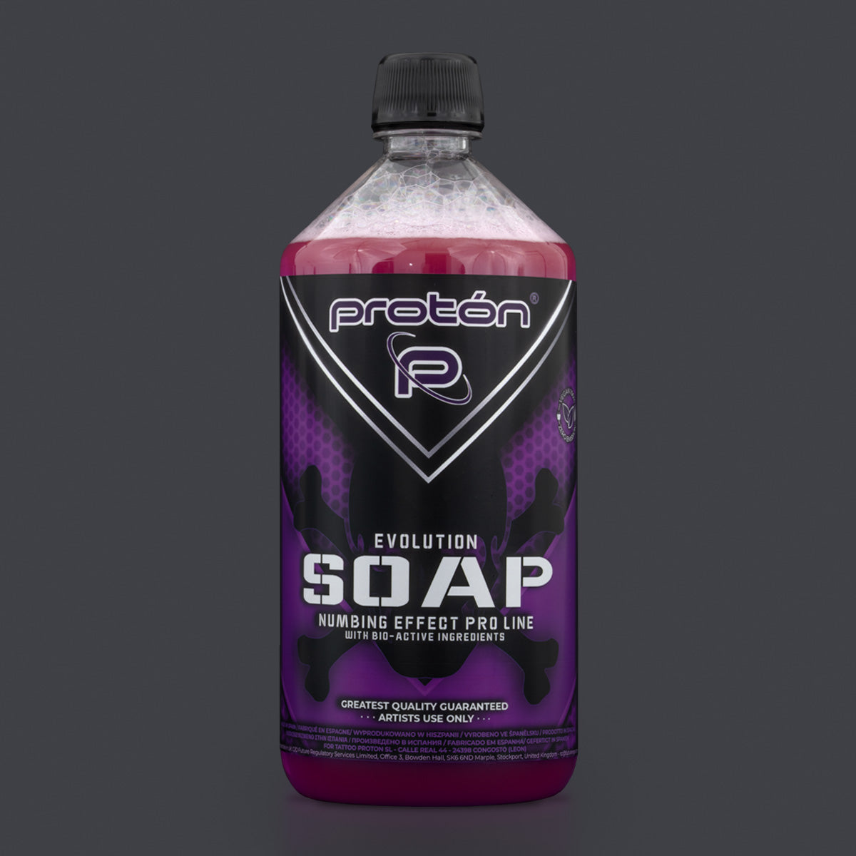 Proton Evolution Soap odrętwiające mydło wpłynie do tatuażu