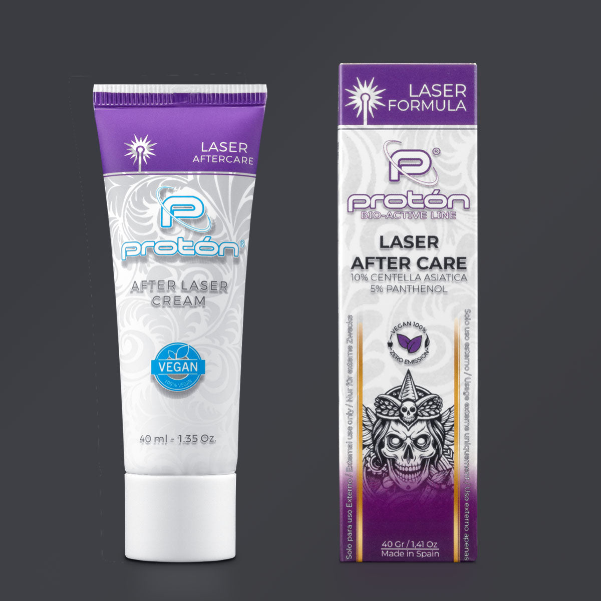 Proton Tattoo Laser After Care do pielęgnacji skóry po zabiegu laserowego usuwania tatuażu