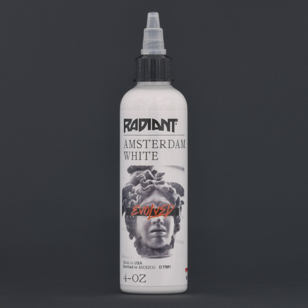 Radiant Evolved Amsterdam White tusz do tatuażu