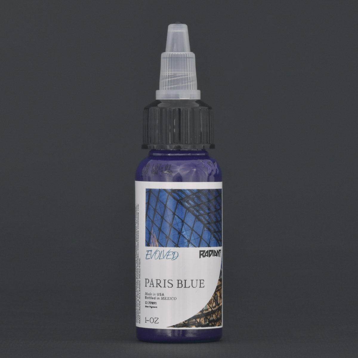 Radiant Evolved Paris Blue tusz do tatuażu