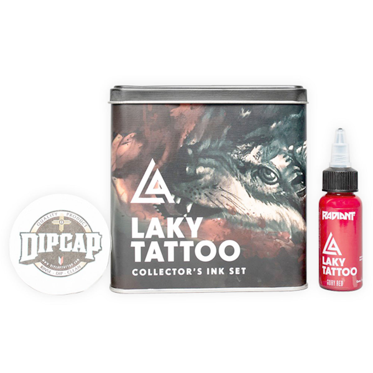 Radiant Laky Tattoo zestaw tuszy artystycznych 9 szt.