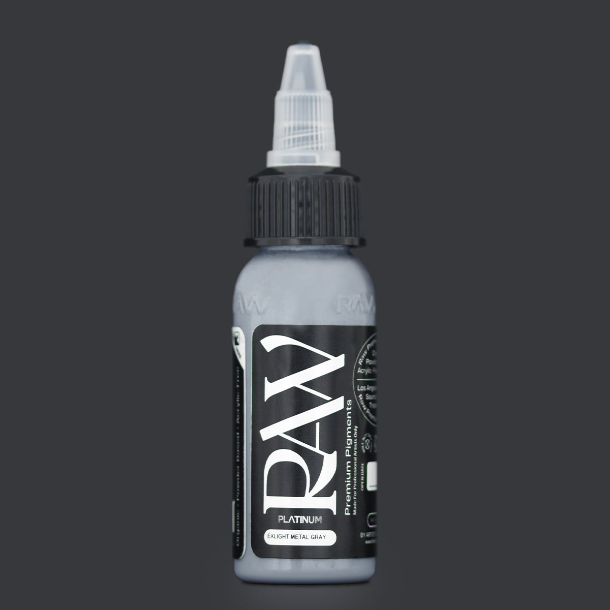 Raw Platinum Metal Gray Extra Light tusz do tatuażu
