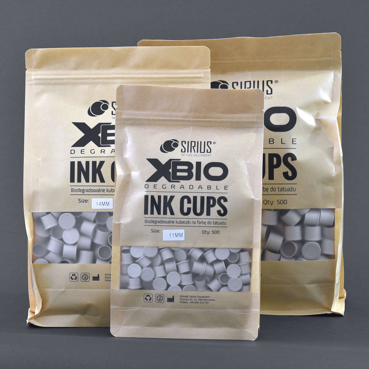 Sirius XBIO kubeczki na tusz