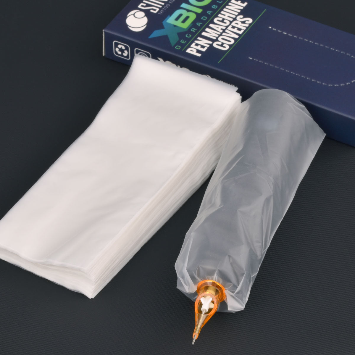 Sirius XBIO osłony biodegradowalne na maszynki pen do tatuażu