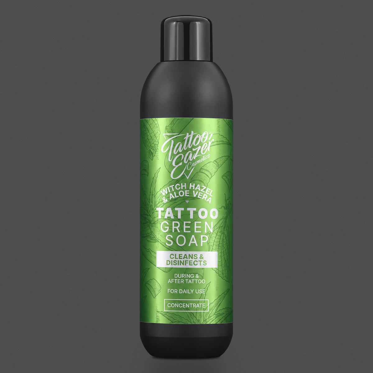 Tattoo Eazer Aloe Vera Green Soap koncentrat zielonego mydła do tatuażu