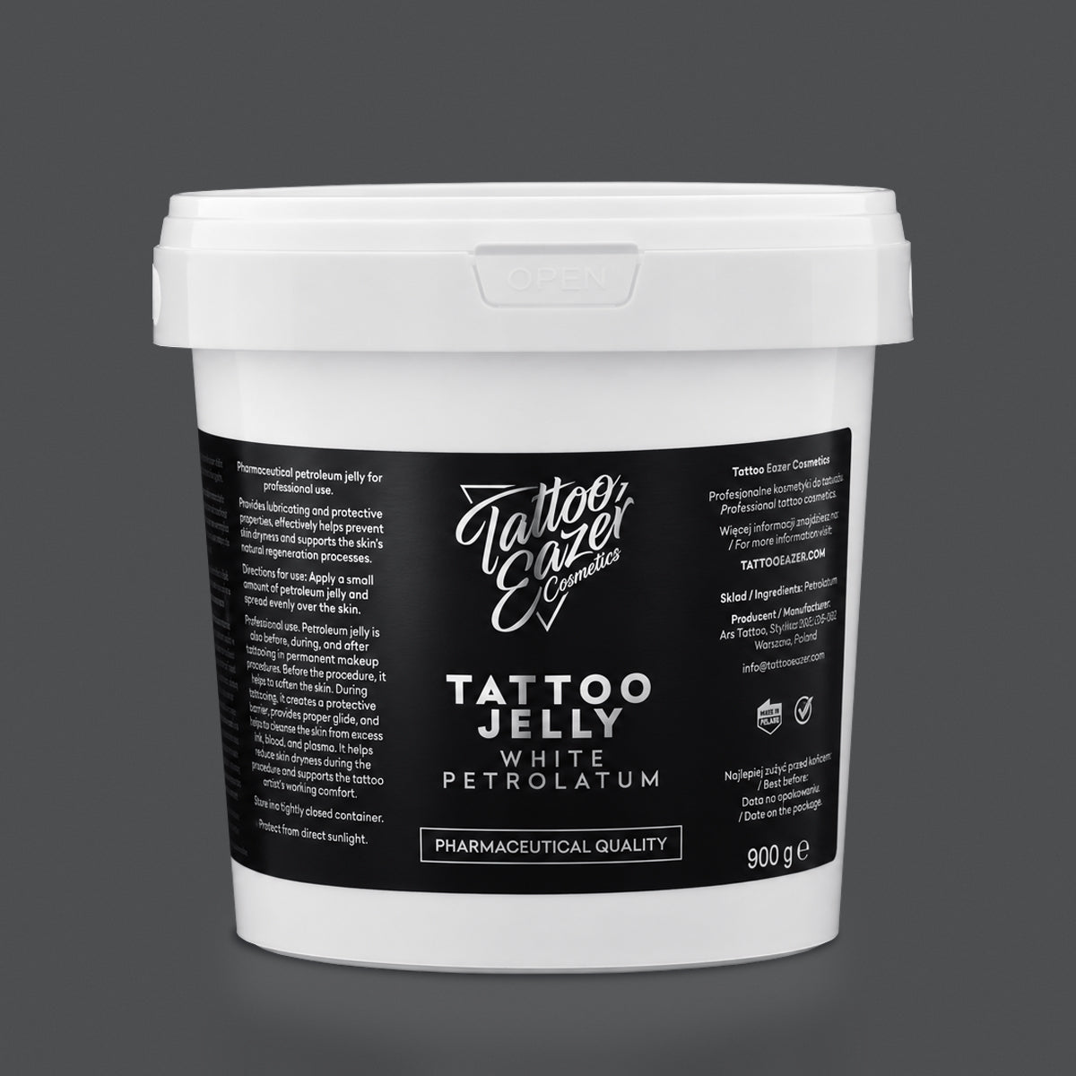 Tattoo Eazer Jelly wazelina kosmetyczna do tatuażu