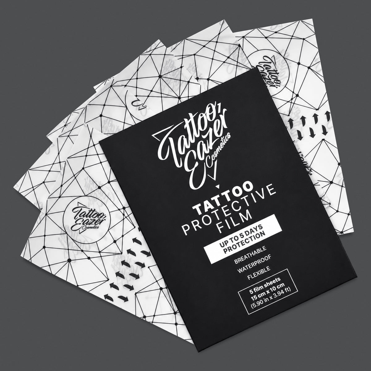 Tattoo Eazer Protective Film opatrunek second skin arkusze 5 szt.