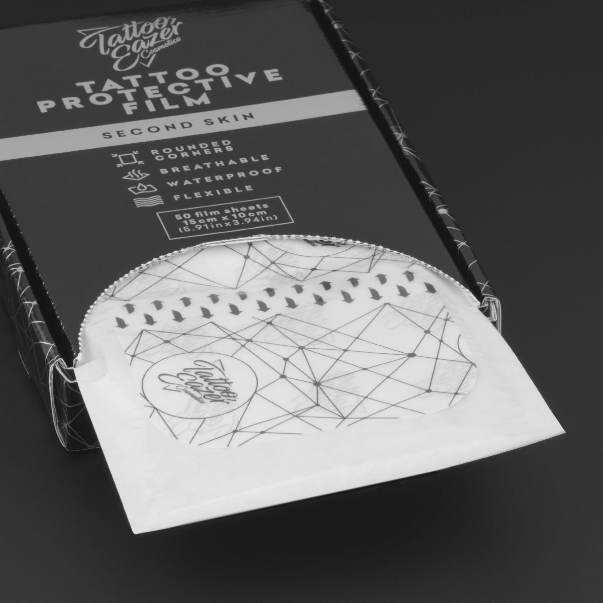 Tattoo Eazer Protective Film opatrunek second skin arkusze 50 szt.