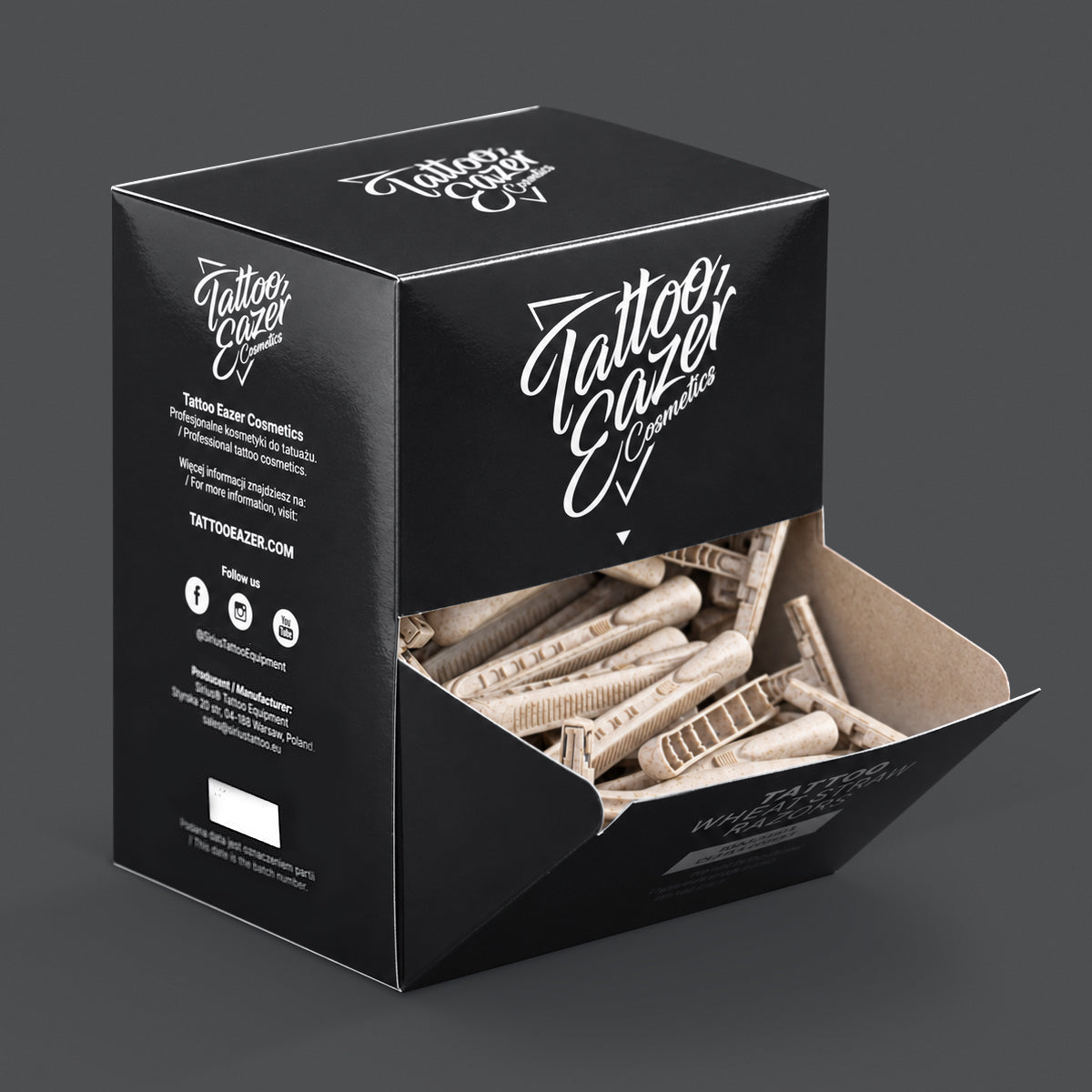 Tattoo Eazer Wheat Straw Razors maszynki do golenia