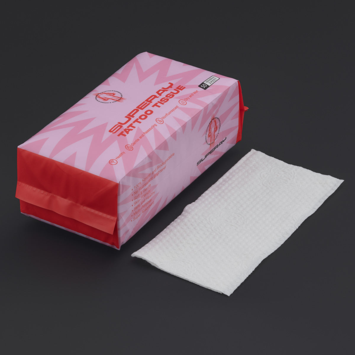 Tattoo Tissue ręczniki włókninowe