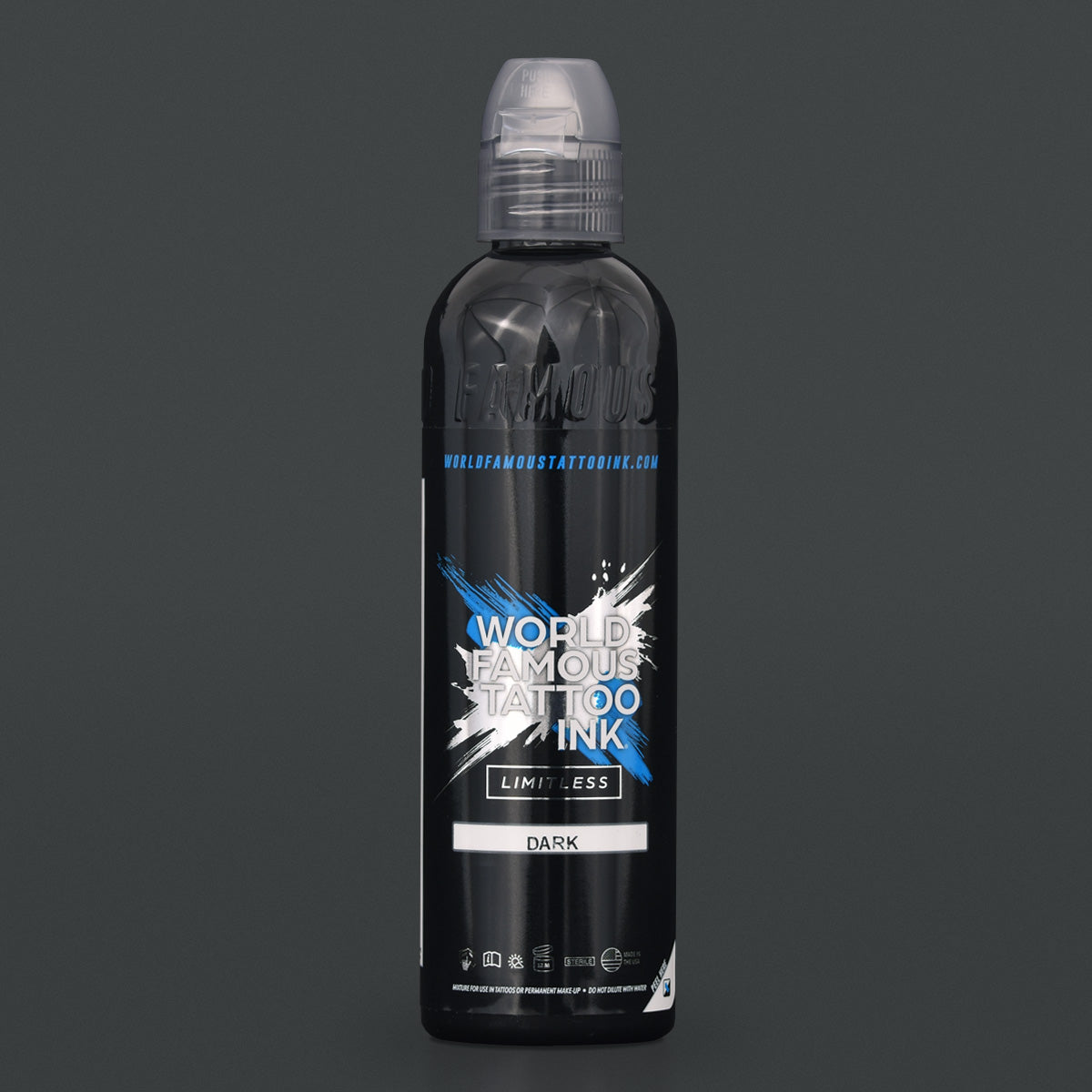 World Famous Limitless Dark Greywash tusz do tatuażu