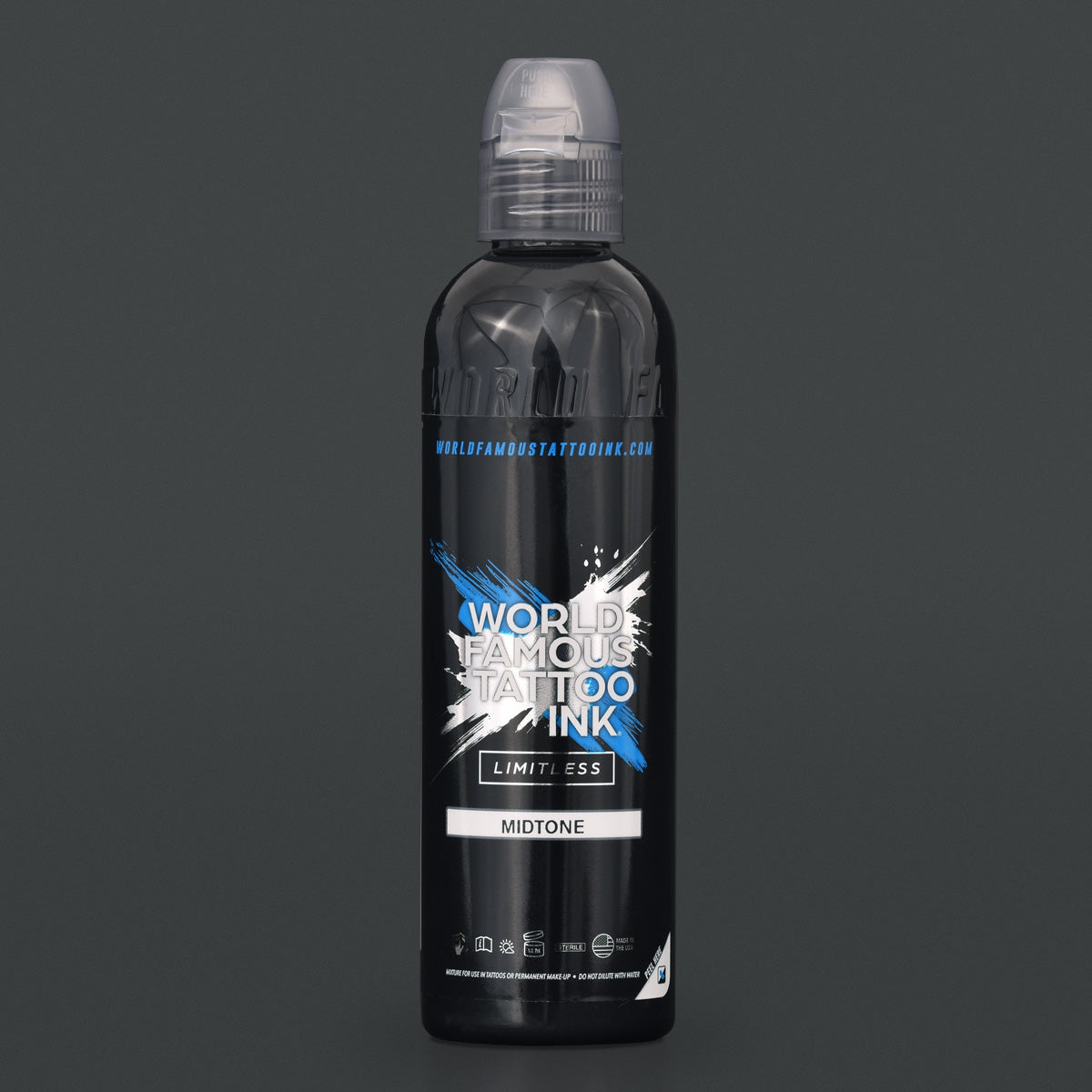 World Famous Limitless Midtone Greywash tusz do tatuażu
