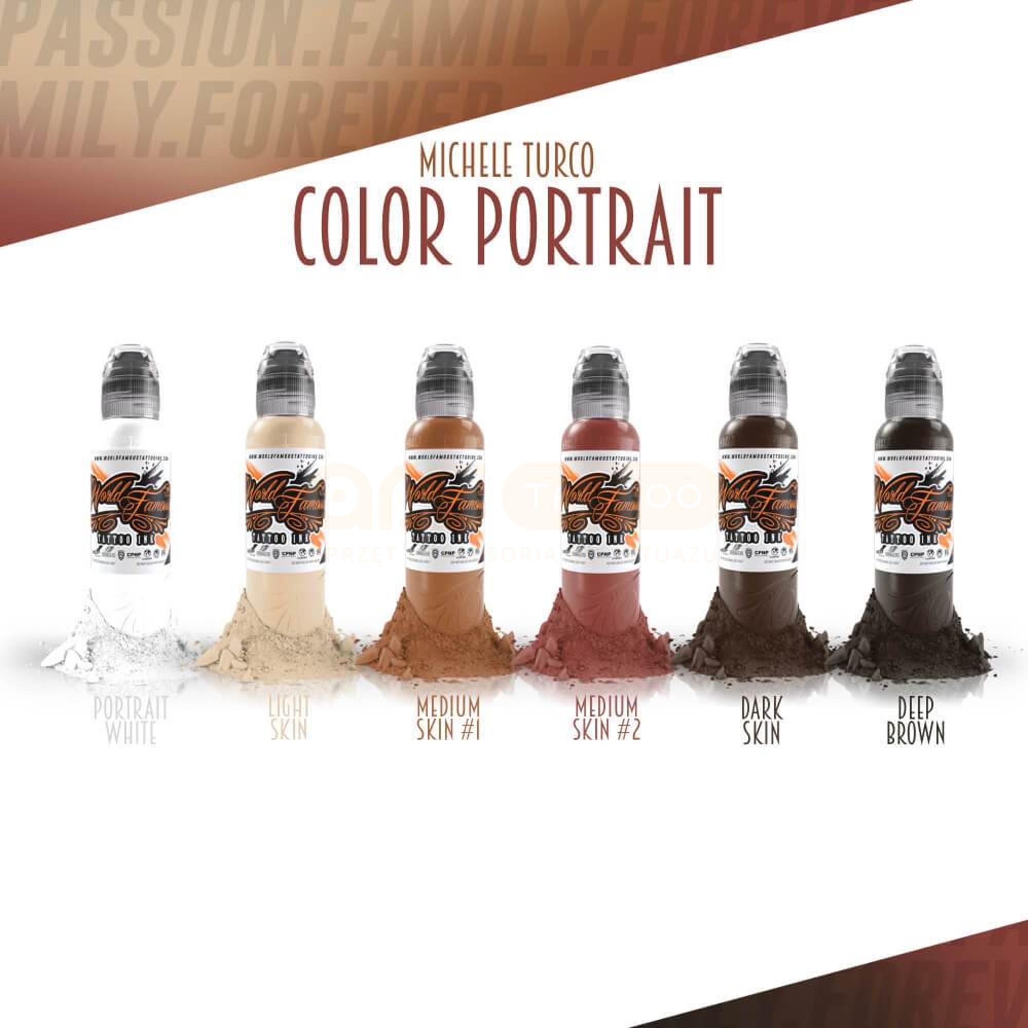 WORLD FAMOUS MICHELE TURCO S COLOR PORTRAIT SET 6 x 30ML